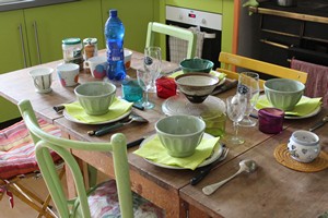 La table du petit d&eacute;jeuner